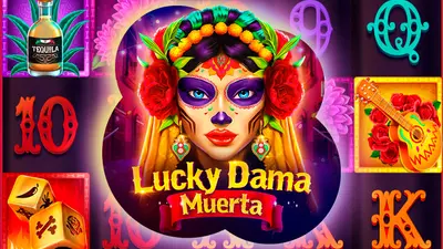 lucky dama muerta logo